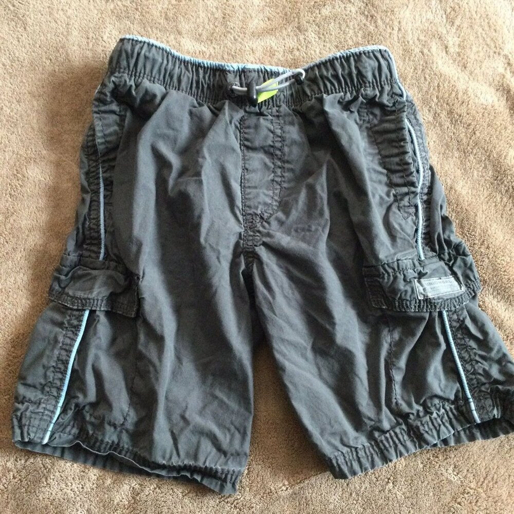 Sz 5 GUC UnionBay Gray Pull On Cargo Shorts